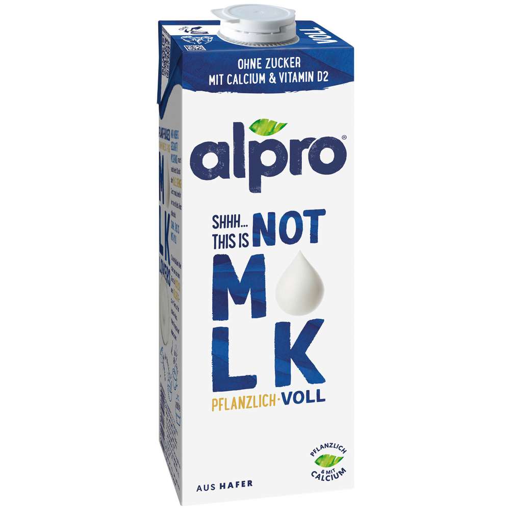 Produktabbildung Alpro Haferdrink NotMilk, 3,5% Fett
