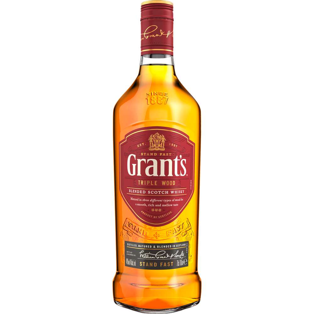 Produktabbildung Grants Family Reserve Blended Scotch Whisky 3 Jahre 40%