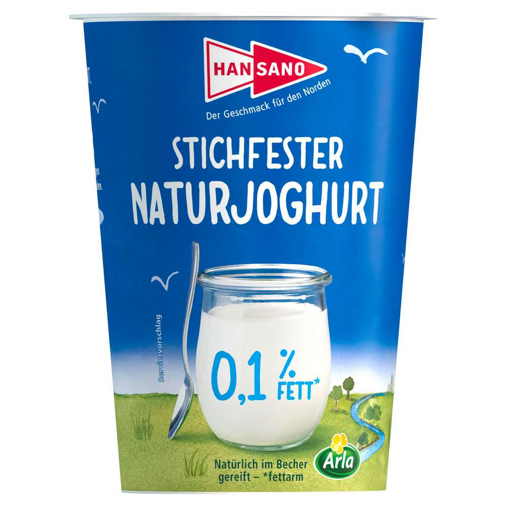 Produktabbildung Hansano Bulgariajoghurt, 0,1% Fett