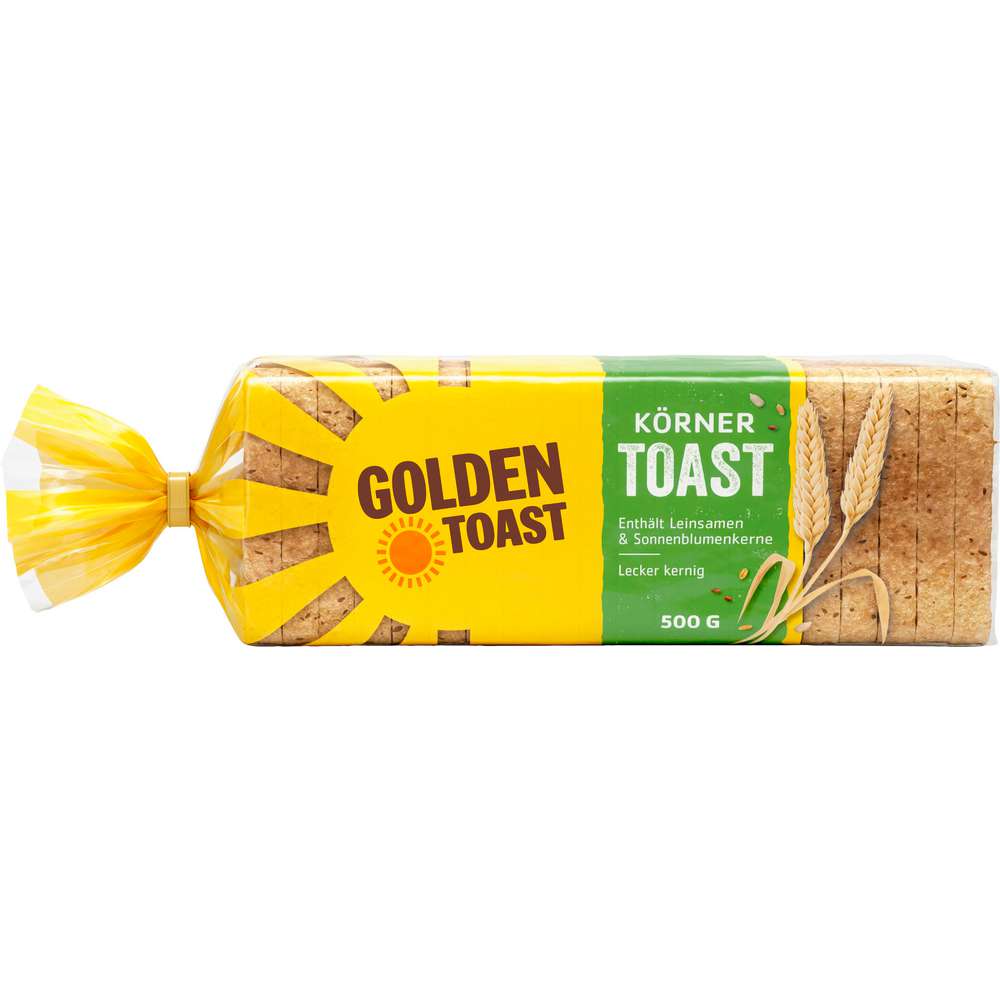 Produktabbildung Golden Toast Vollkorn Toast Körnerharmonie
