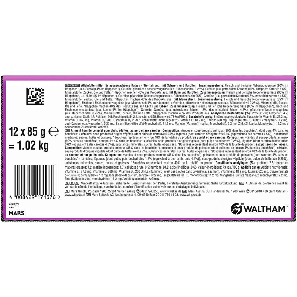 Produktabbildung Whiskas Katzen-Nassfutter, Aromatic Gemischt