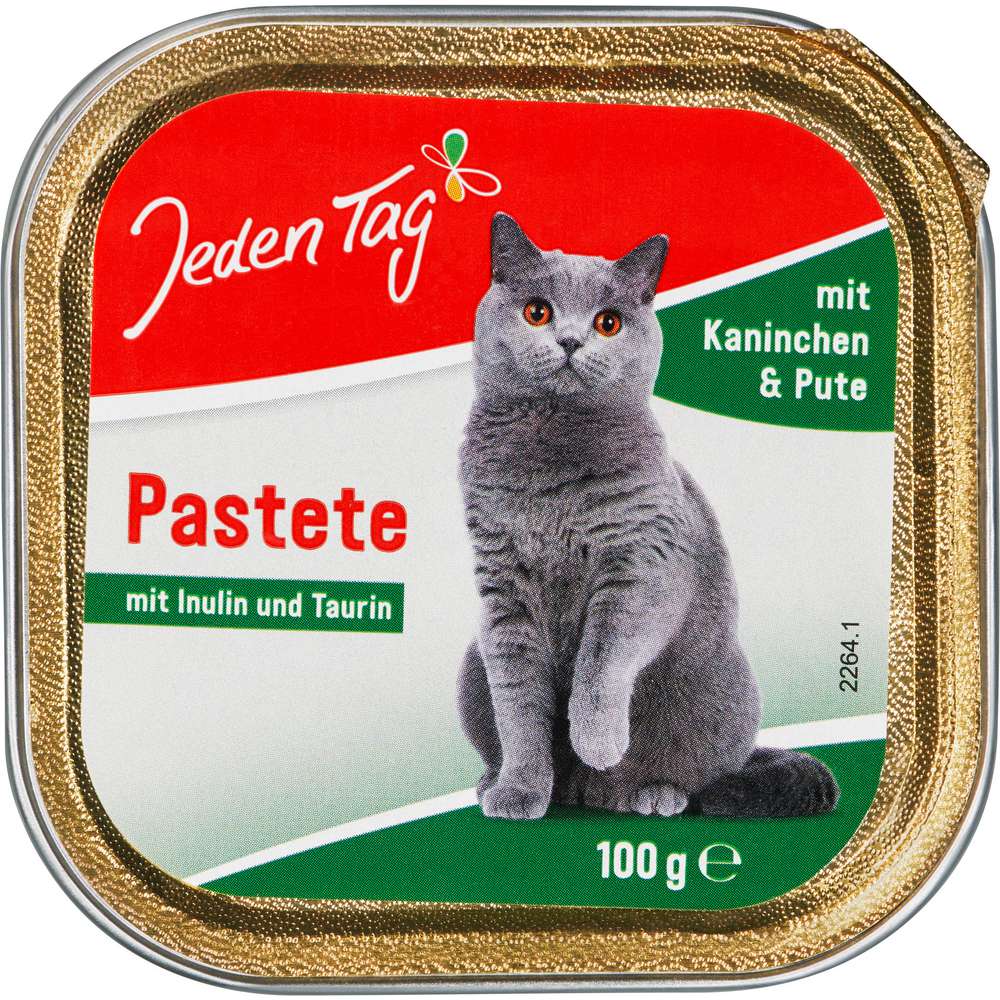 Produktabbildung Jeden Tag Katzen-Nassfutter, Kaninchen/Pute