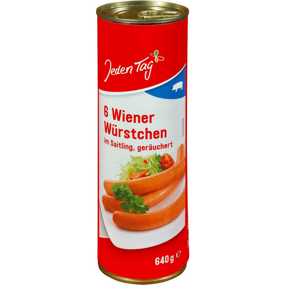 Produktabbildung Jeden Tag Wiener Würstchen
