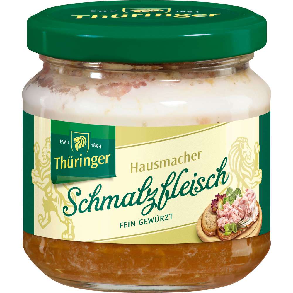 Produktabbildung EWU Thüringer Schmalzfleisch, fein gewürzt