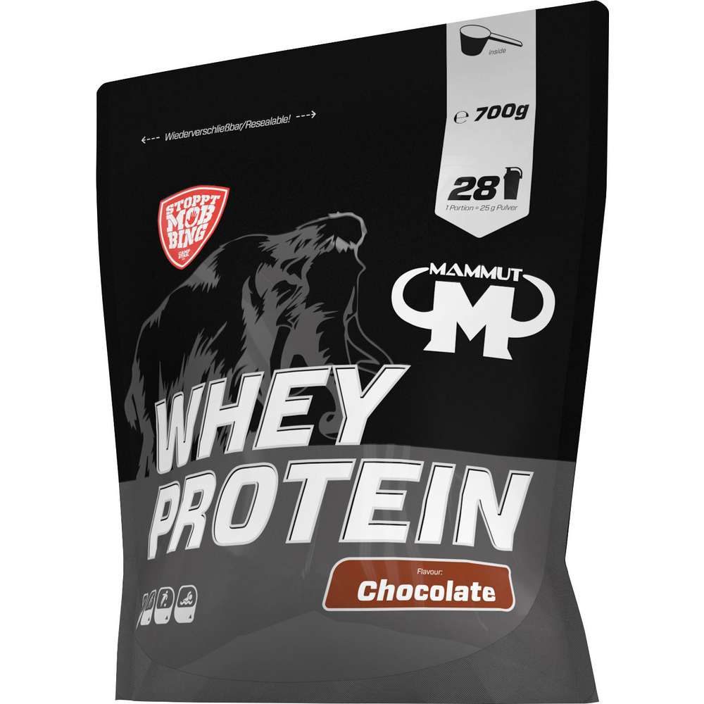 Produktabbildung Mammut Whey Protein Pulver, Chocolate