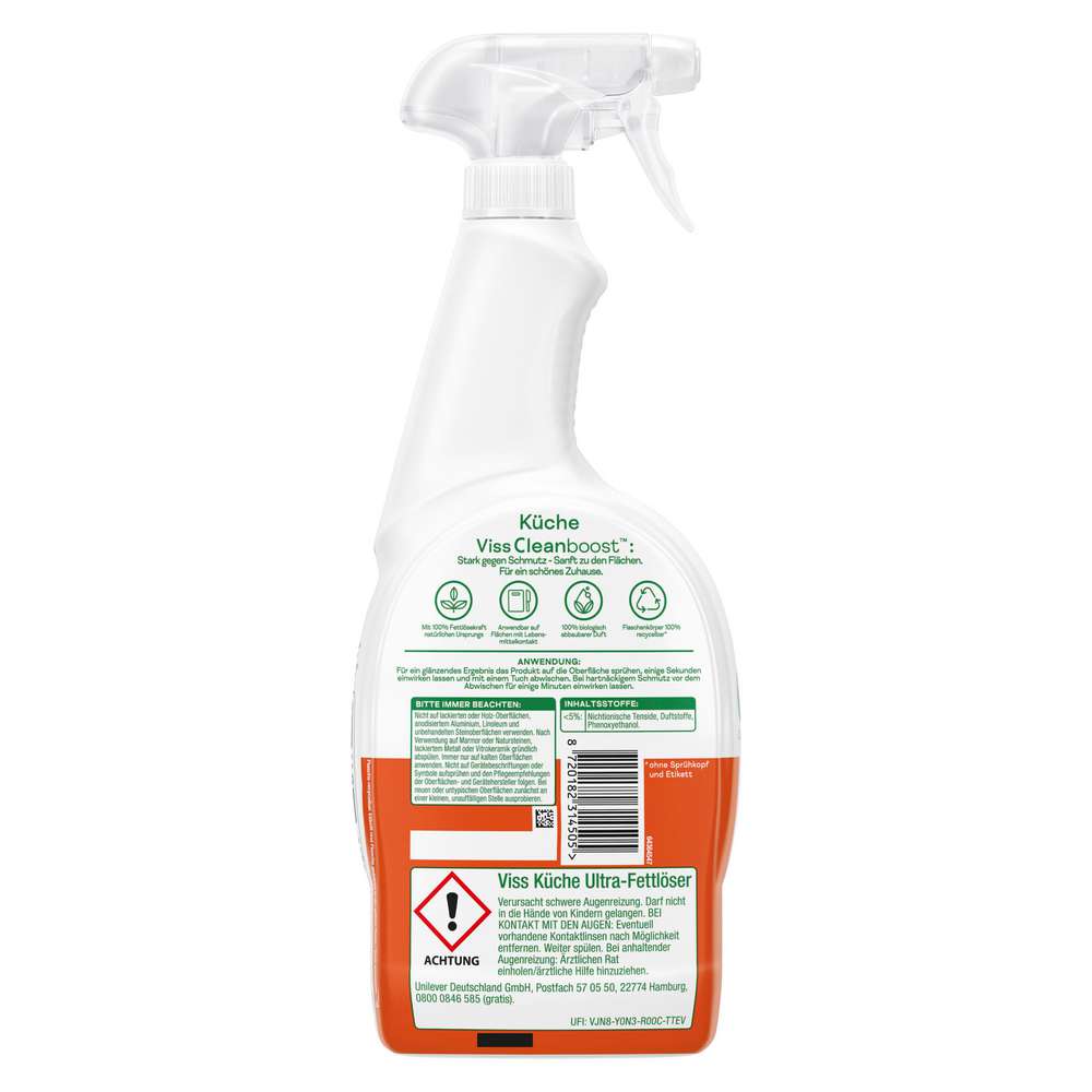 Produktabbildung Viss Fettlöser, Küchenreiniger