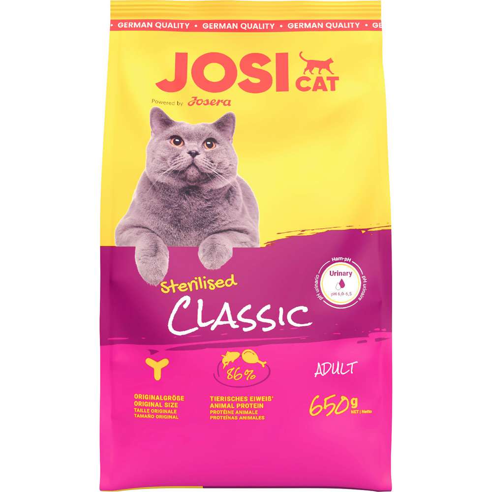 Produktabbildung JosiCat Katzen-Trockenfutter, Sterilised Classic