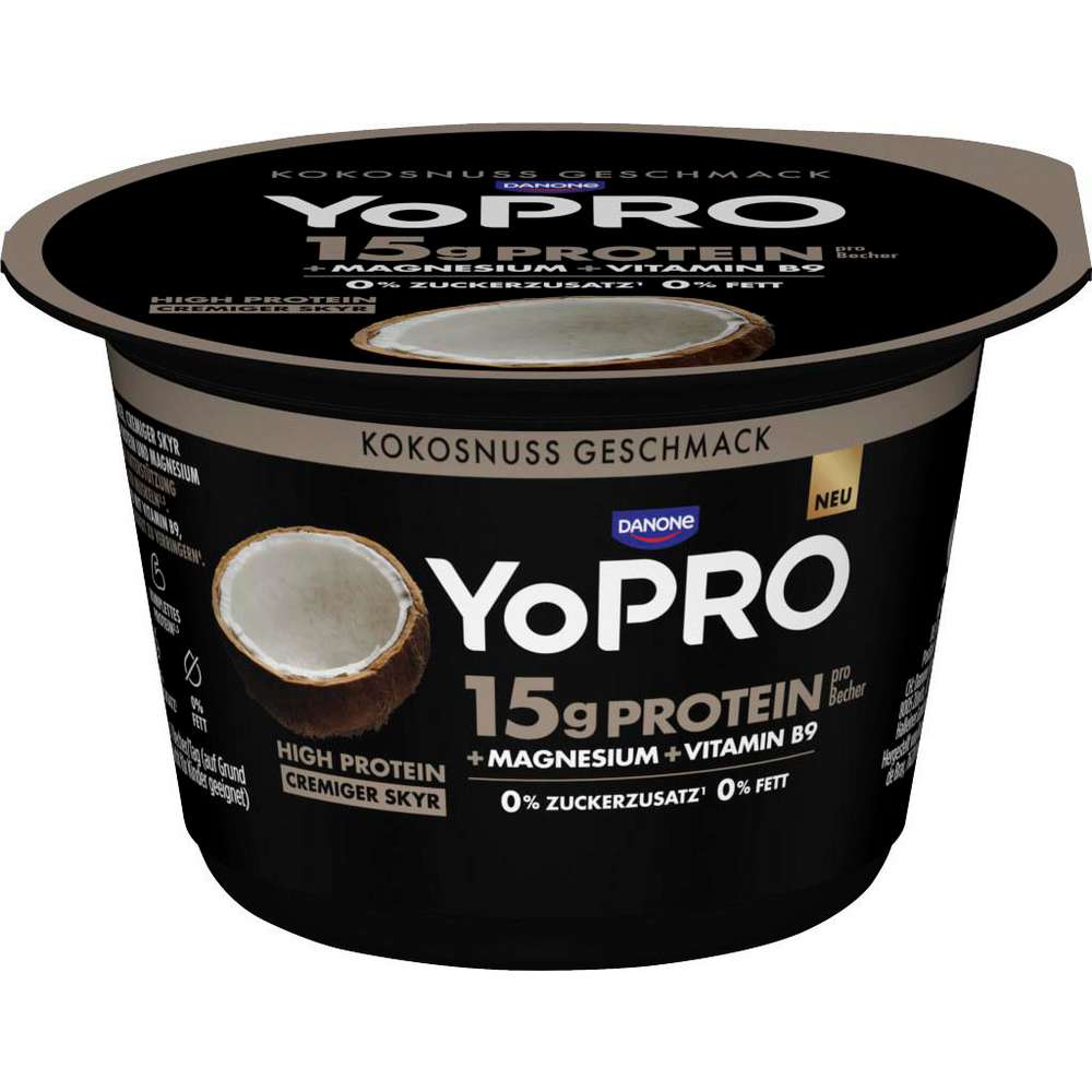 Produktabbildung Danone YoPRO Joghurtaalternative, Skyr Style Kokosnuss