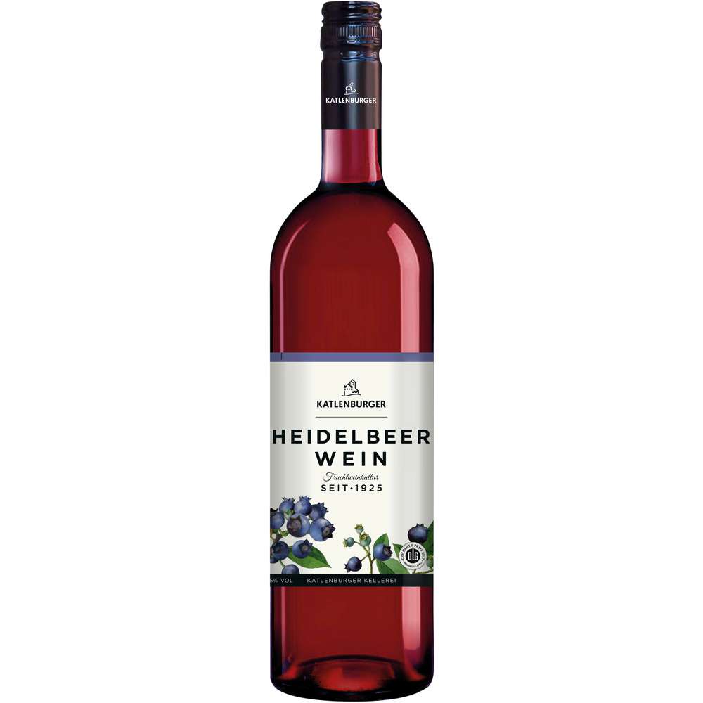 Produktabbildung Katlenburger Heidelbeerwein 8,5%