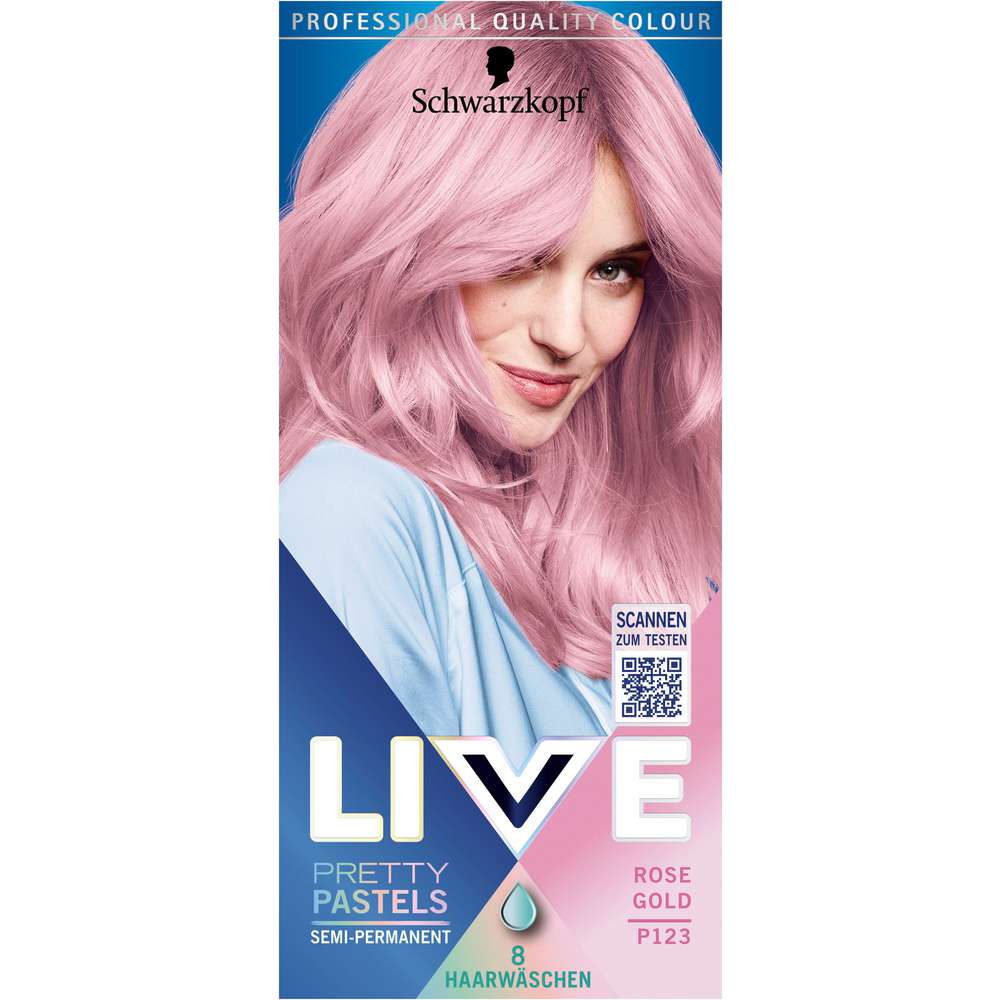 Produktabbildung Schwarzkopf Live Pretty Pastels, P123 Rose Gold