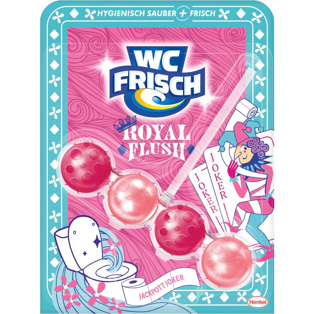 Produktabbildung WC Frisch WC-Duftspüler Kraft Aktiv, Jackpott Joker