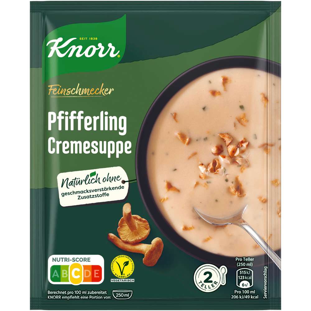 Produktabbildung Knorr Feinschmecker Suppe Pfifferling