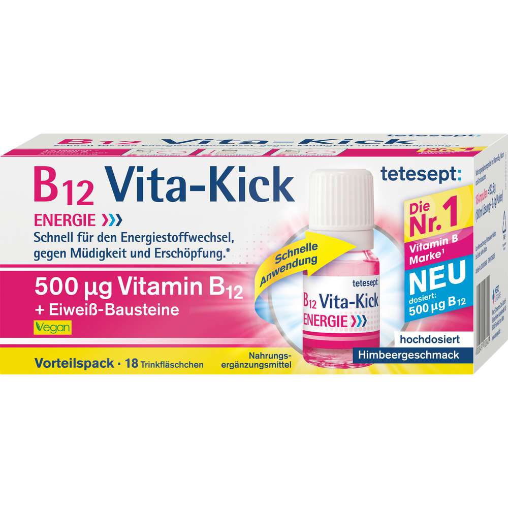 Produktabbildung tetesept Vitamin B12 Vita-Kick