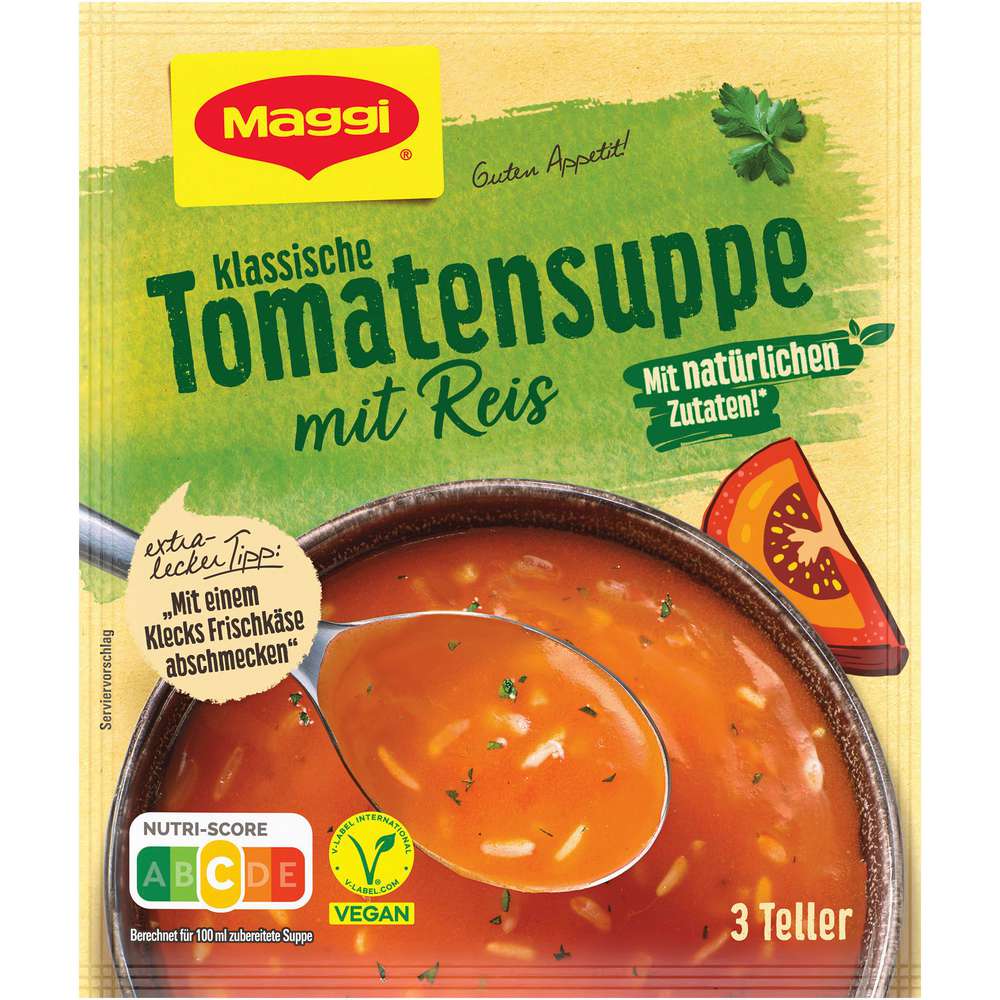 Produktabbildung Maggi Gewürzmischung Guten Appetit, Tomatensuppe mit Langkornreis