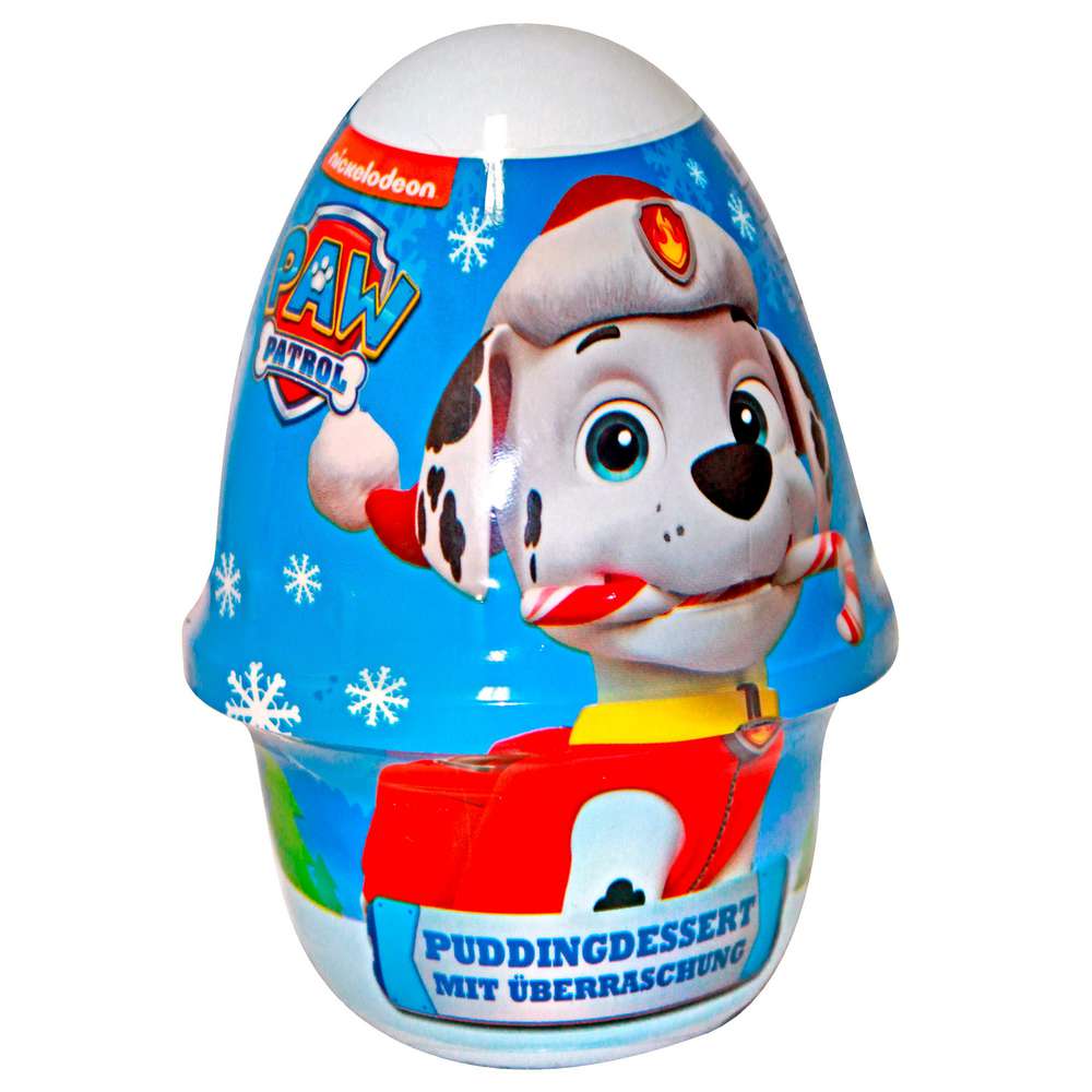 Produktabbildung Kid´s World Schoko-Vanille Puddingdessert mit Überraschungsfigur