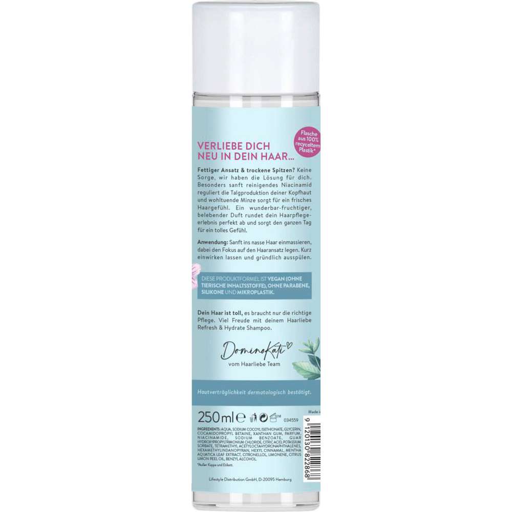 Produktabbildung Haarliebe Shampoo, Refresh & Hydrate
