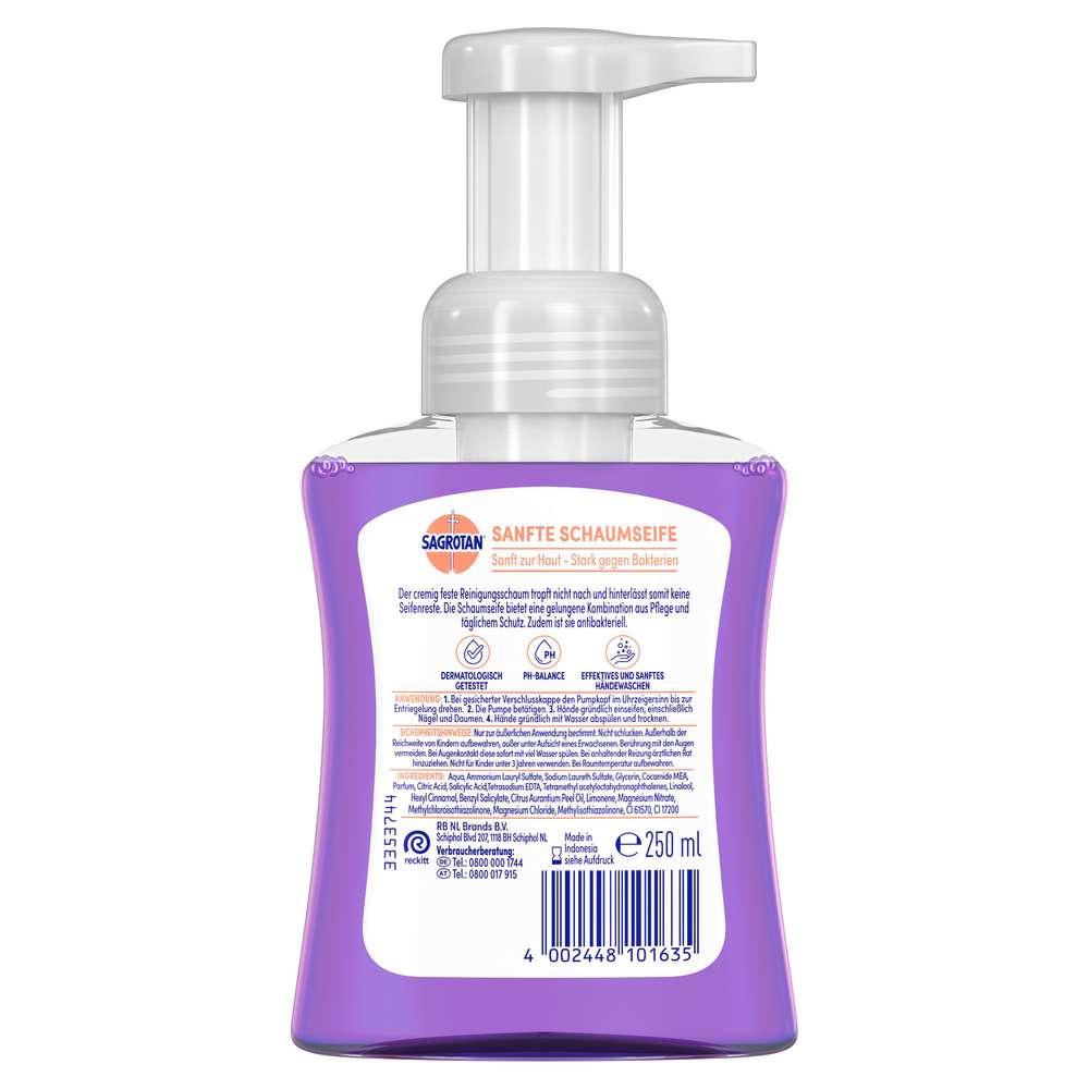 Produktabbildung Sagrotan Schaumseife, Vanille & Orchidee, sanft