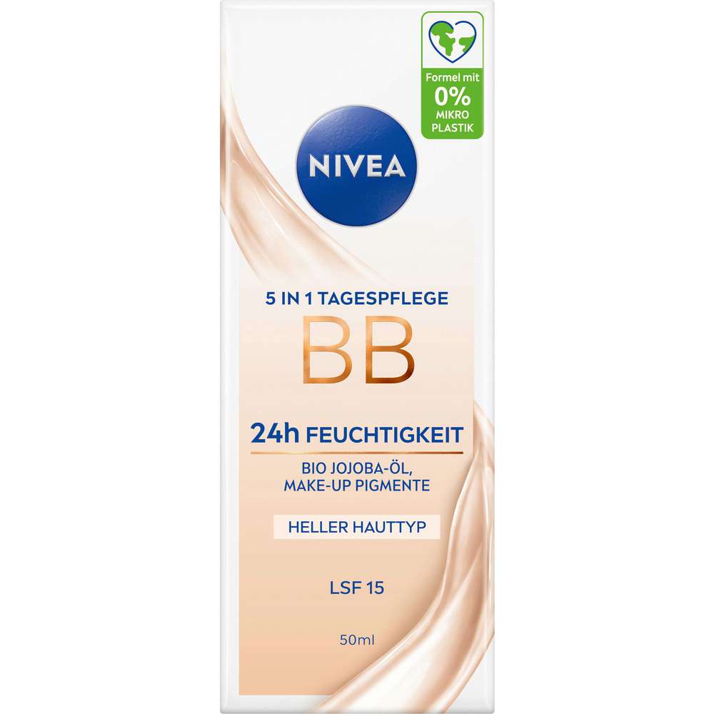 Produktabbildung Nivea BB Cream ,5 in 1 Tagespflege LSF 20, heller Hauttyp