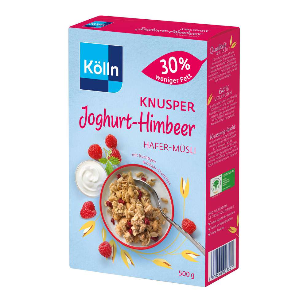 Produktabbildung Kölln Himbeer Müsli