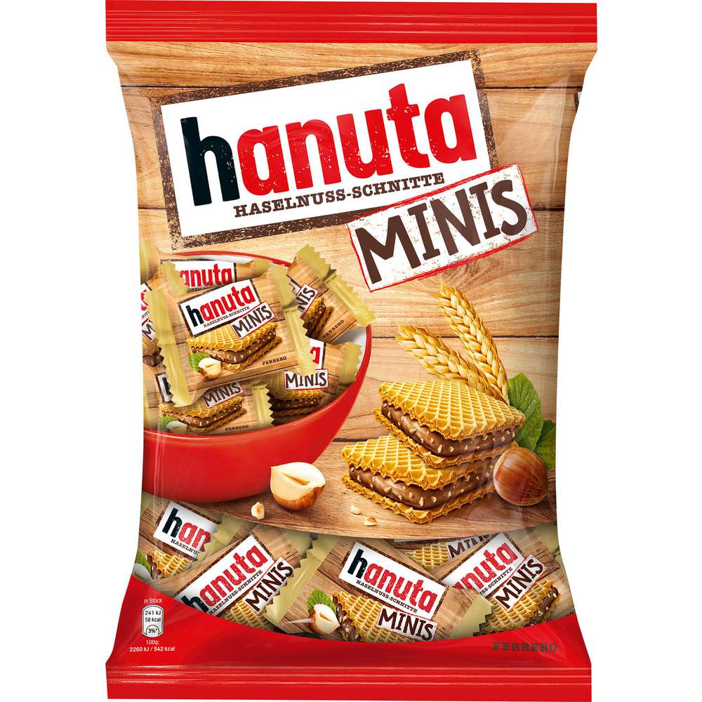 Produktabbildung Ferrero Hanuta Minis