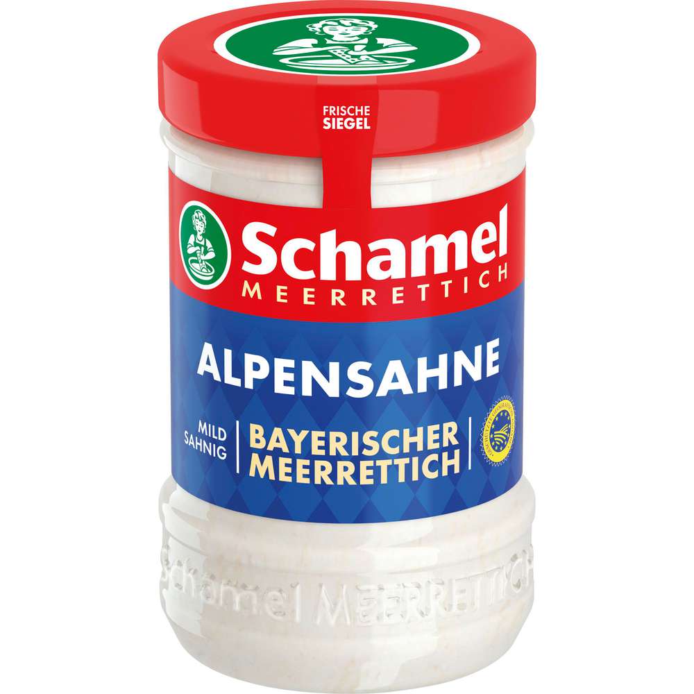 Produktabbildung Schamel Bayerischer Meerrettich Alpensahne