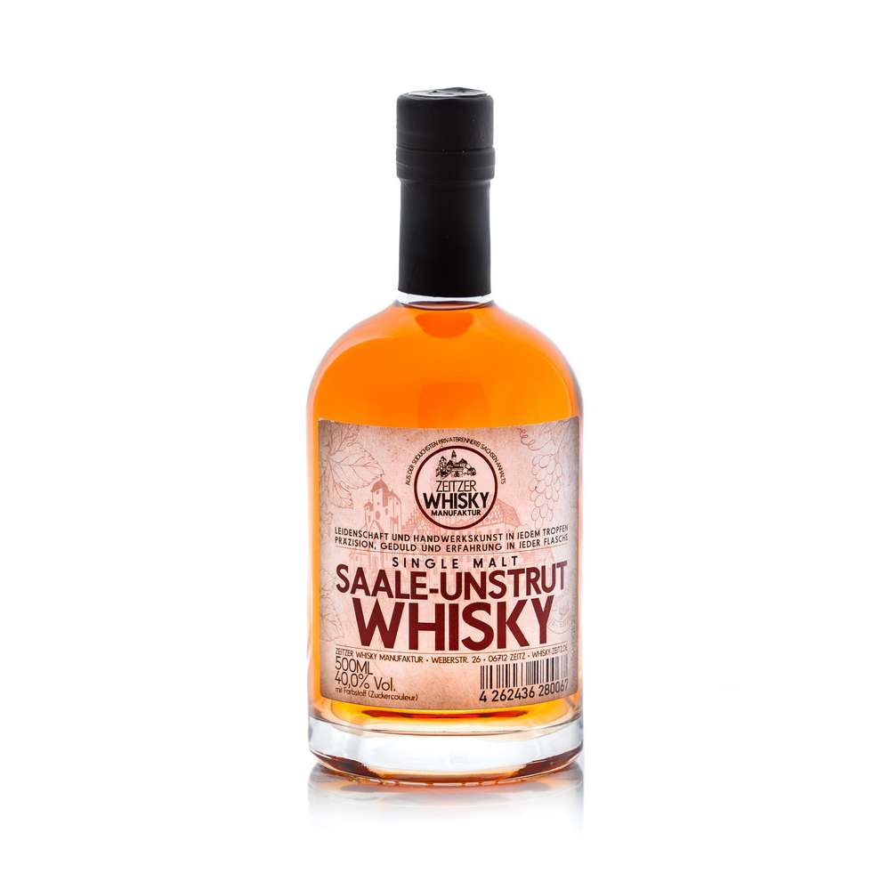 Produktabbildung Zeitzer Saale-Unstrut Whisky 40%