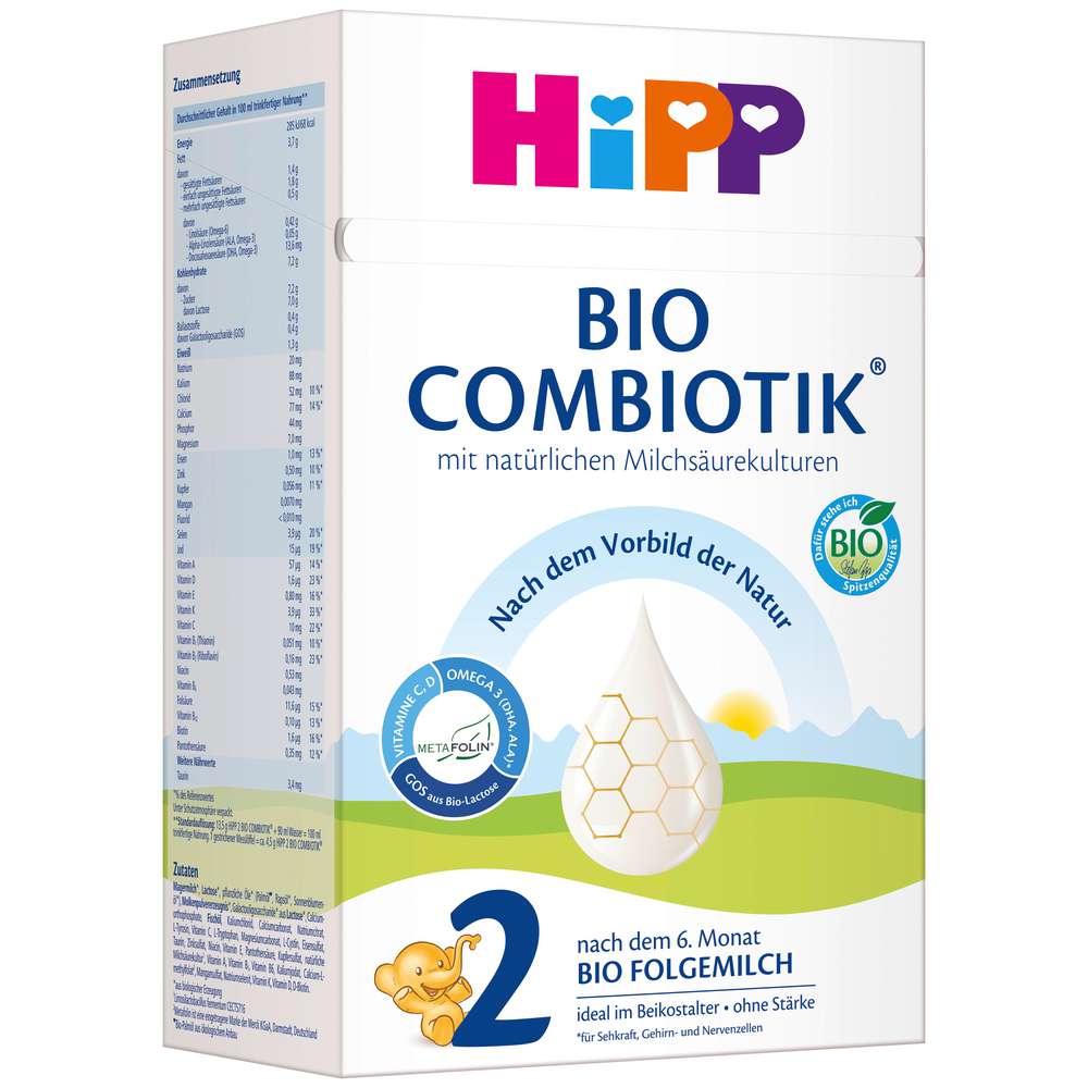 Produktabbildung Hipp Bio Combiotik Folgemilch 2