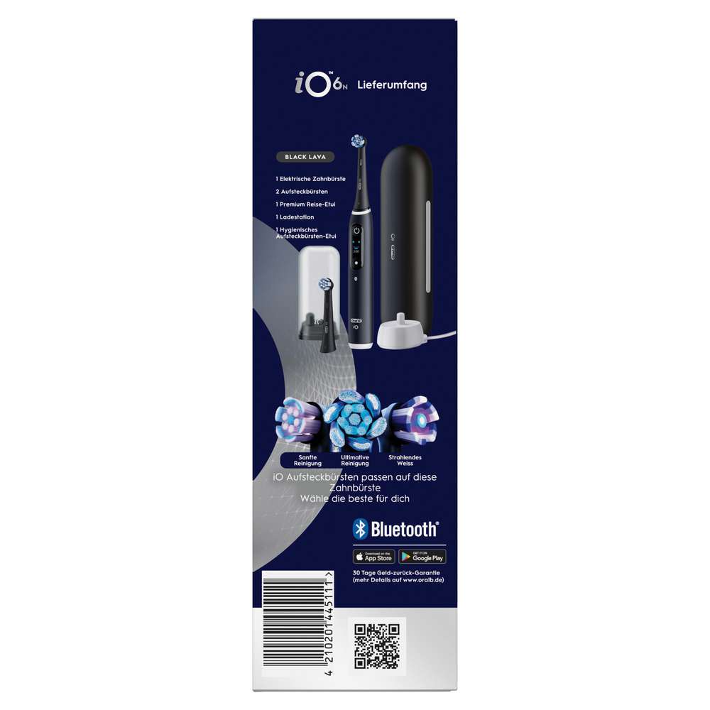 Produktabbildung Oral-B Elektrische Zahnbürste iO Series 6, Black Lava