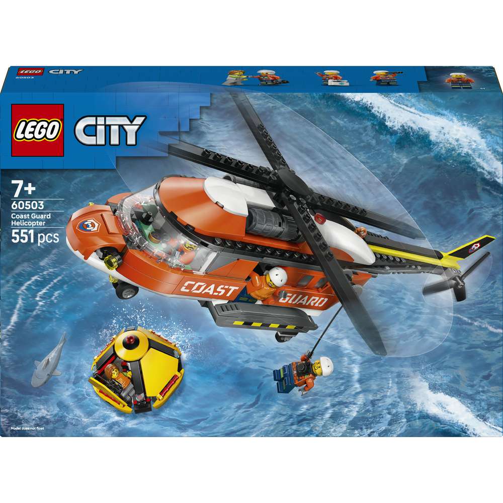 Produktabbildung Lego LEGO City Hubschrauber der Küstenwache 60503