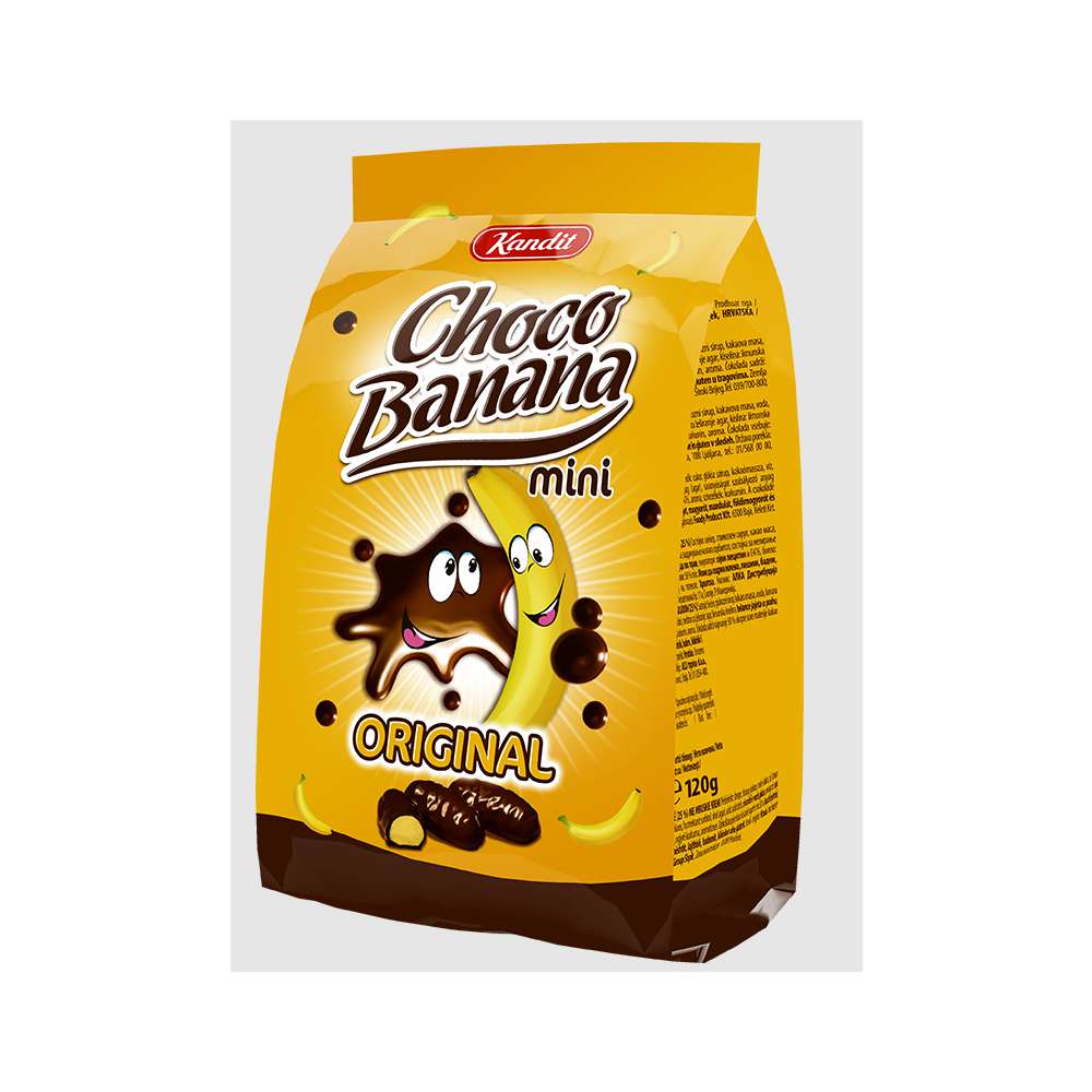 Produktabbildung Kandit Choco Banana Schaumzucker Mini