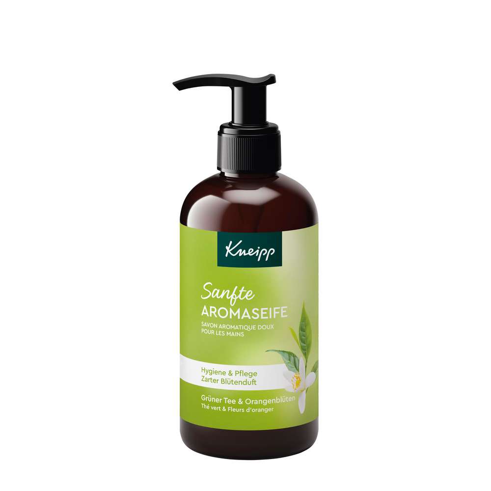 Produktabbildung Kneipp Handseife, Grüner Tee-Orange