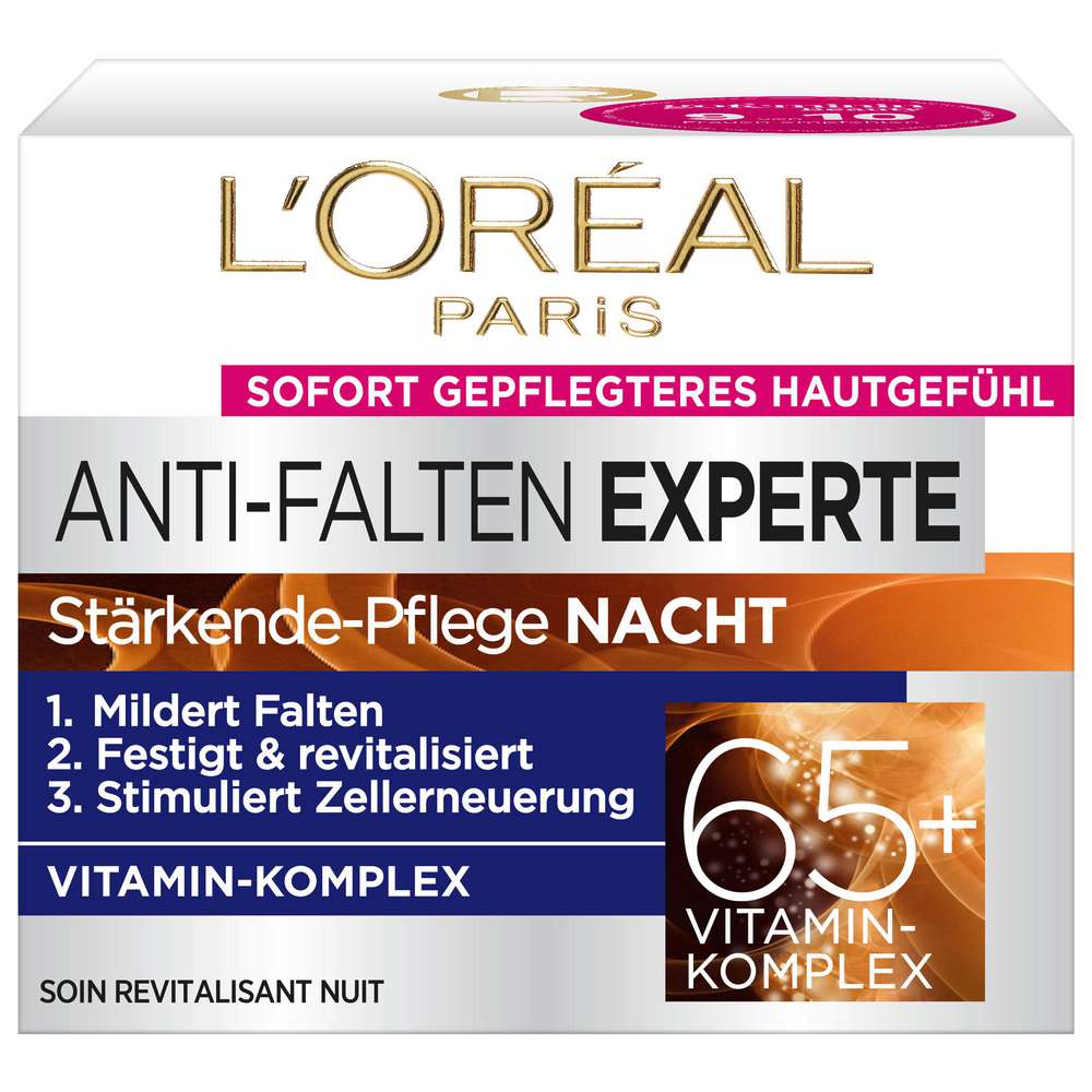 Produktabbildung L'Oreal Paris Nachtpflege-Creme Anti Falten Experte