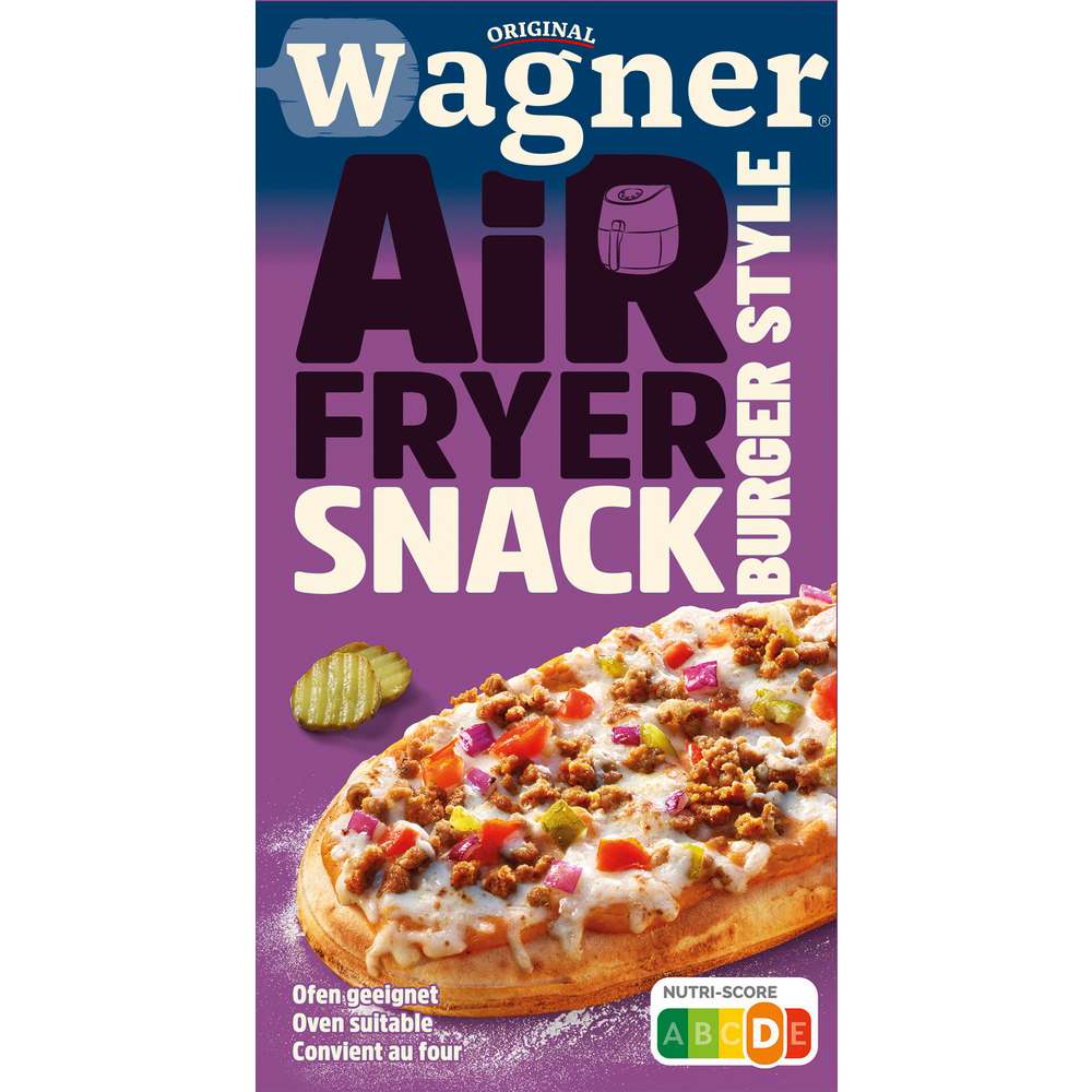 Produktabbildung Wagner Airfryer Snack Burger Style, tiefgekühlt