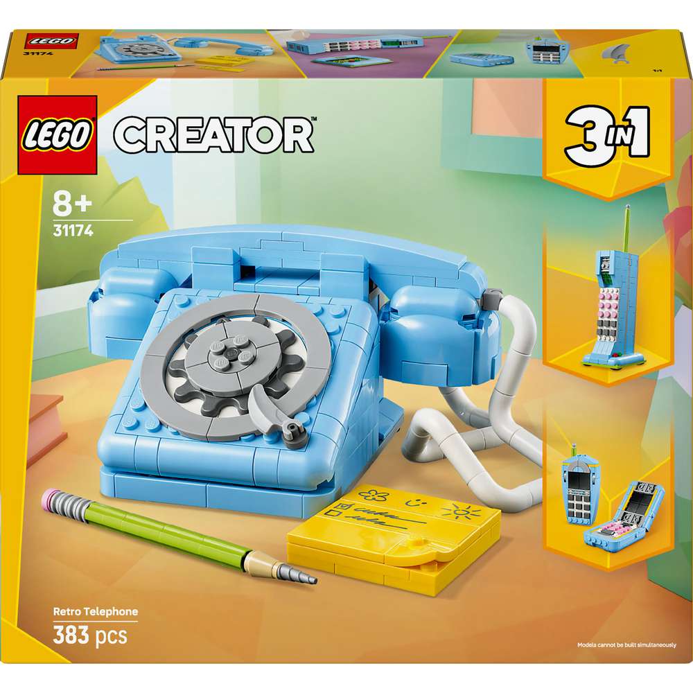 Produktabbildung Lego LEGO Creator Retro-Telefon 31174