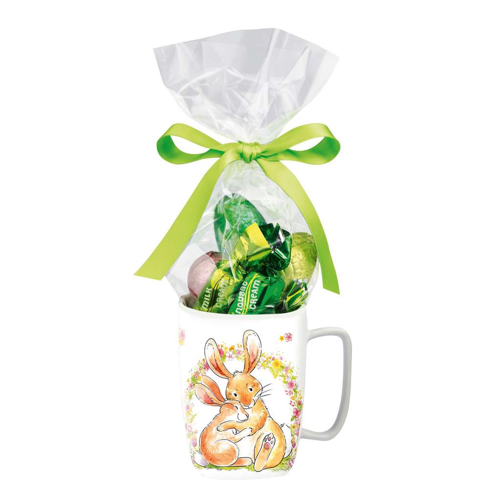 Produktabbildung Windel Tasse Ostern, Schokolade