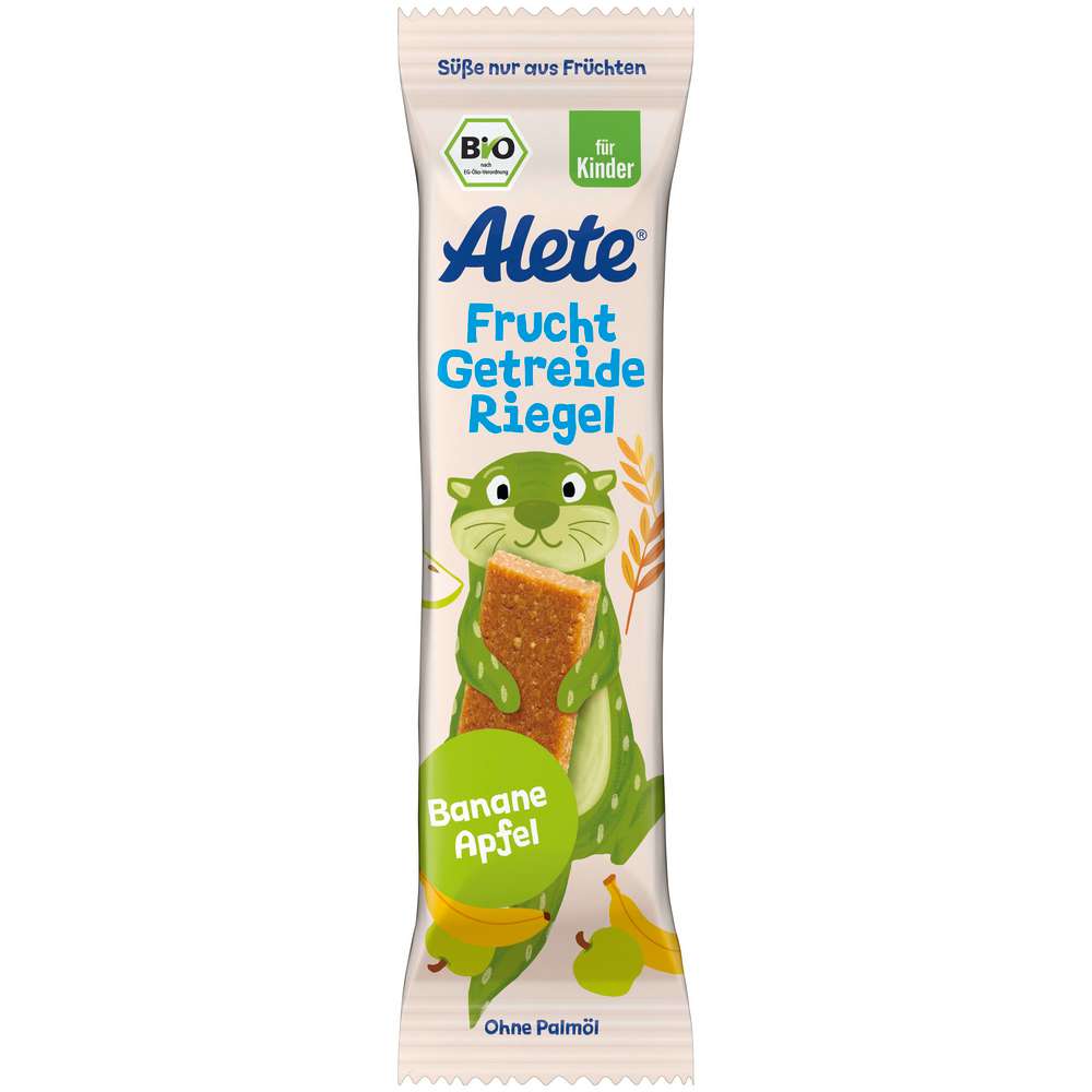 Produktabbildung Alete Kinder Getreide Riegel, Banane Apfel