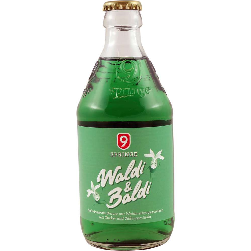 Produktabbildung Neunspringer Limonade Waldi & Baldi, Waldmeister-Geschmack