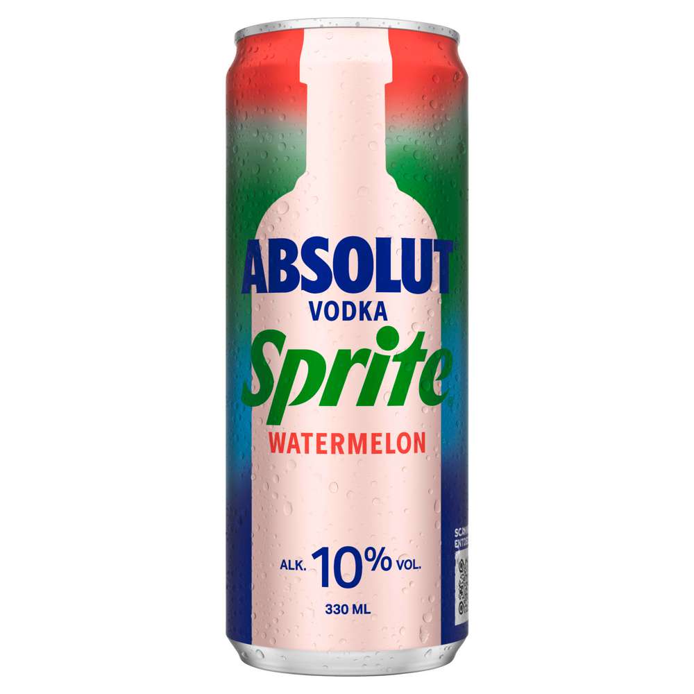 Produktabbildung Absolut Vodka Sprite Watermelon 10%
