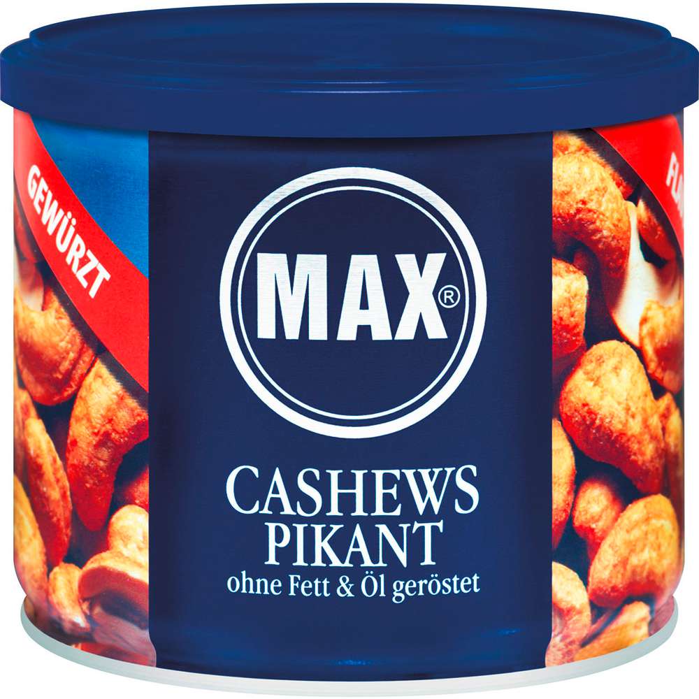 Produktabbildung MAX Cashews, Pikant
