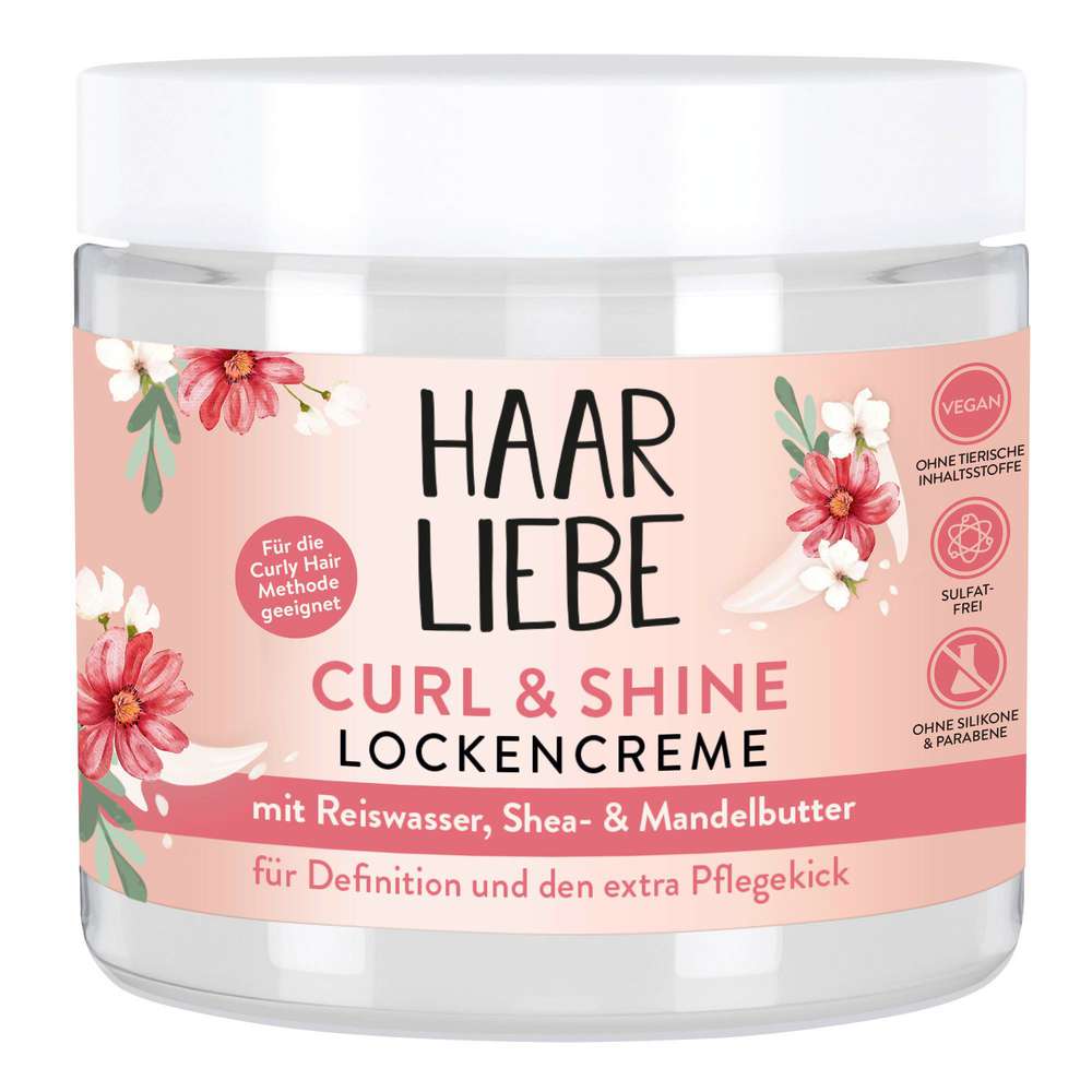 Produktabbildung Haarliebe Lockencreme. Curl & Shine
