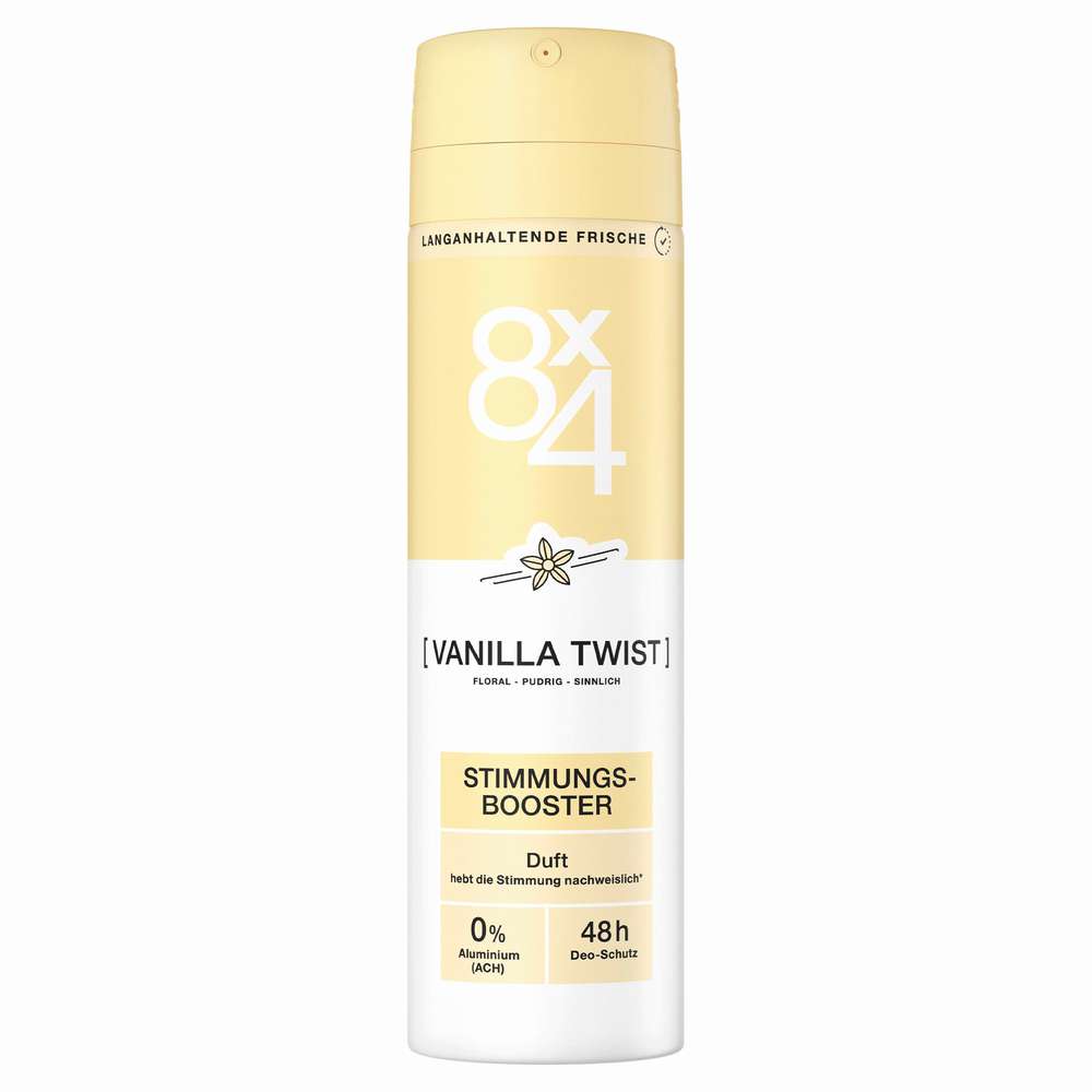Produktabbildung 8x4 Deo Spray, Vanilla Twist
