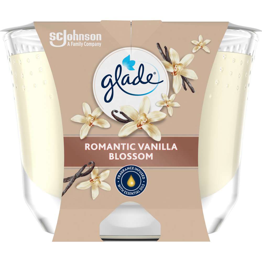 Produktabbildung Glade Duftkerze Premium, Vanilla