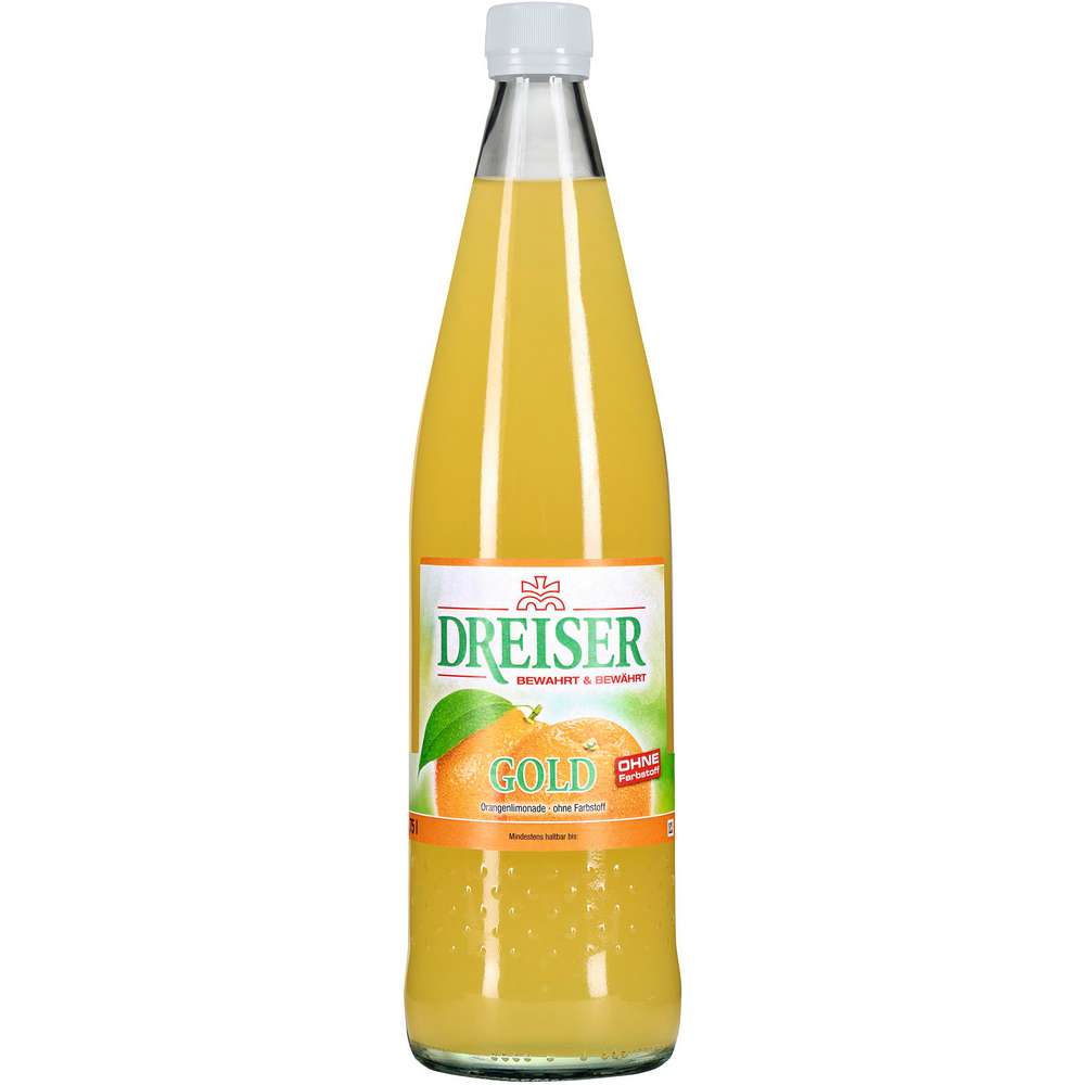 Produktabbildung Dreiser Orangenlimonade Gold