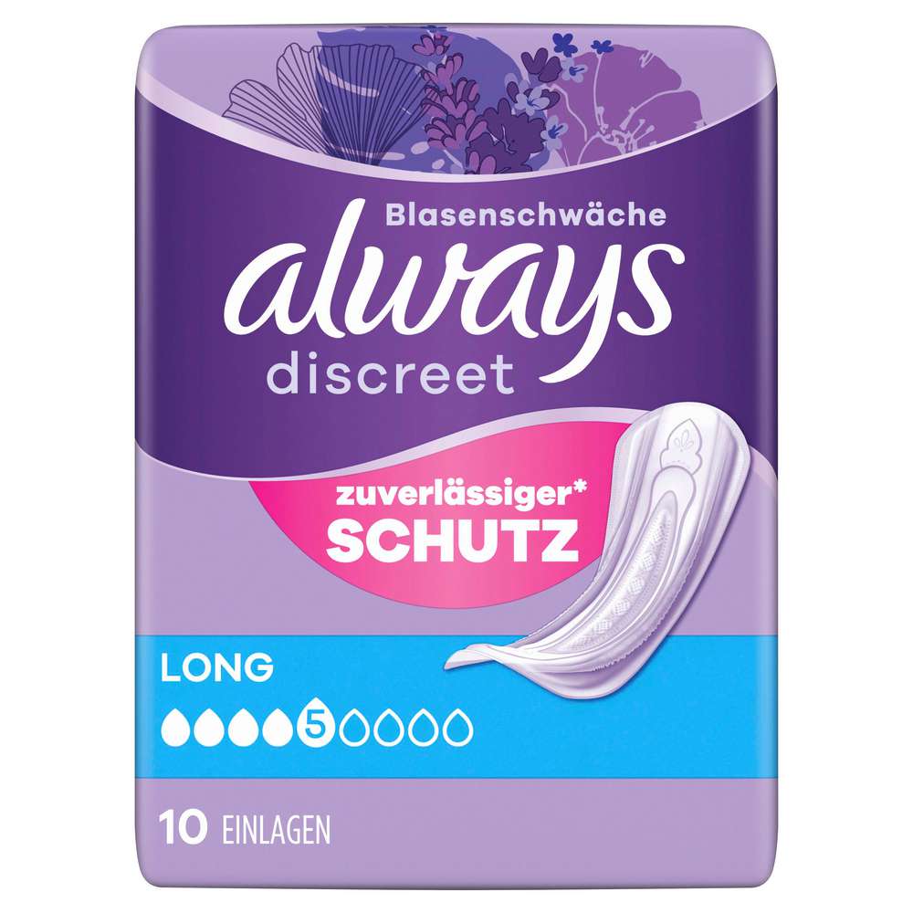 Produktabbildung Always Discreet Slipeinlagen Long