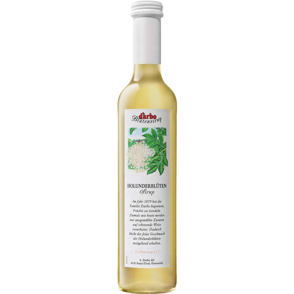 Produktabbildung Darbo Holunderblüten Sirup