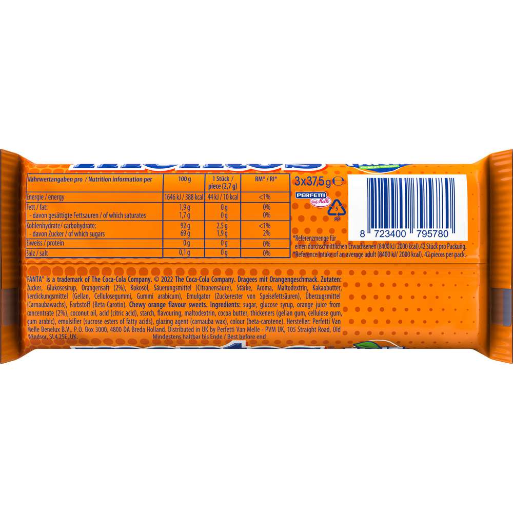 Produktabbildung Mentos Mentos Fanta Orange