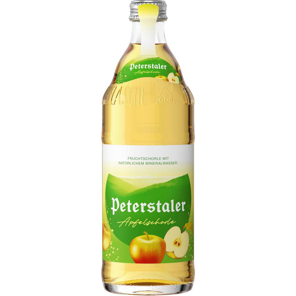 Produktabbildung Peterstaler Quelle Apfelschorle