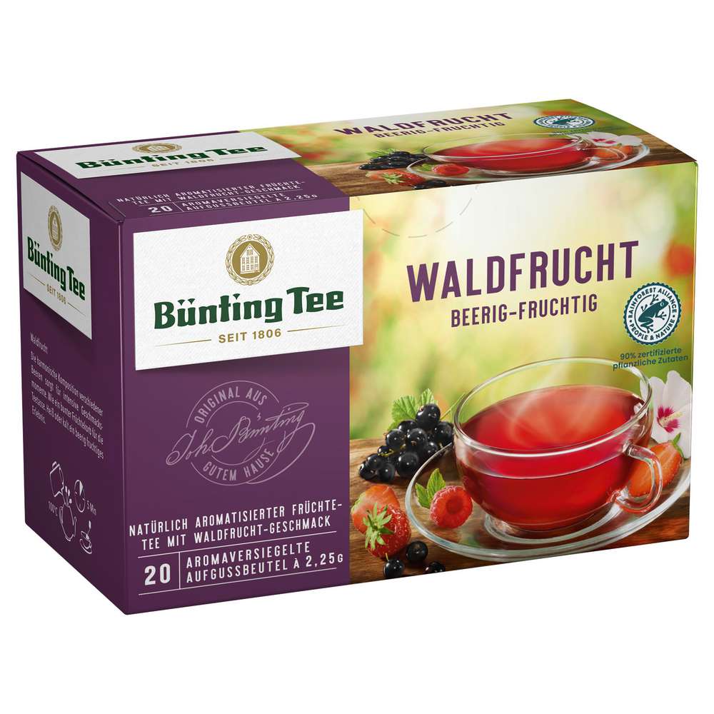 Produktabbildung Bünting Tee Früchtetee, Waldfrucht