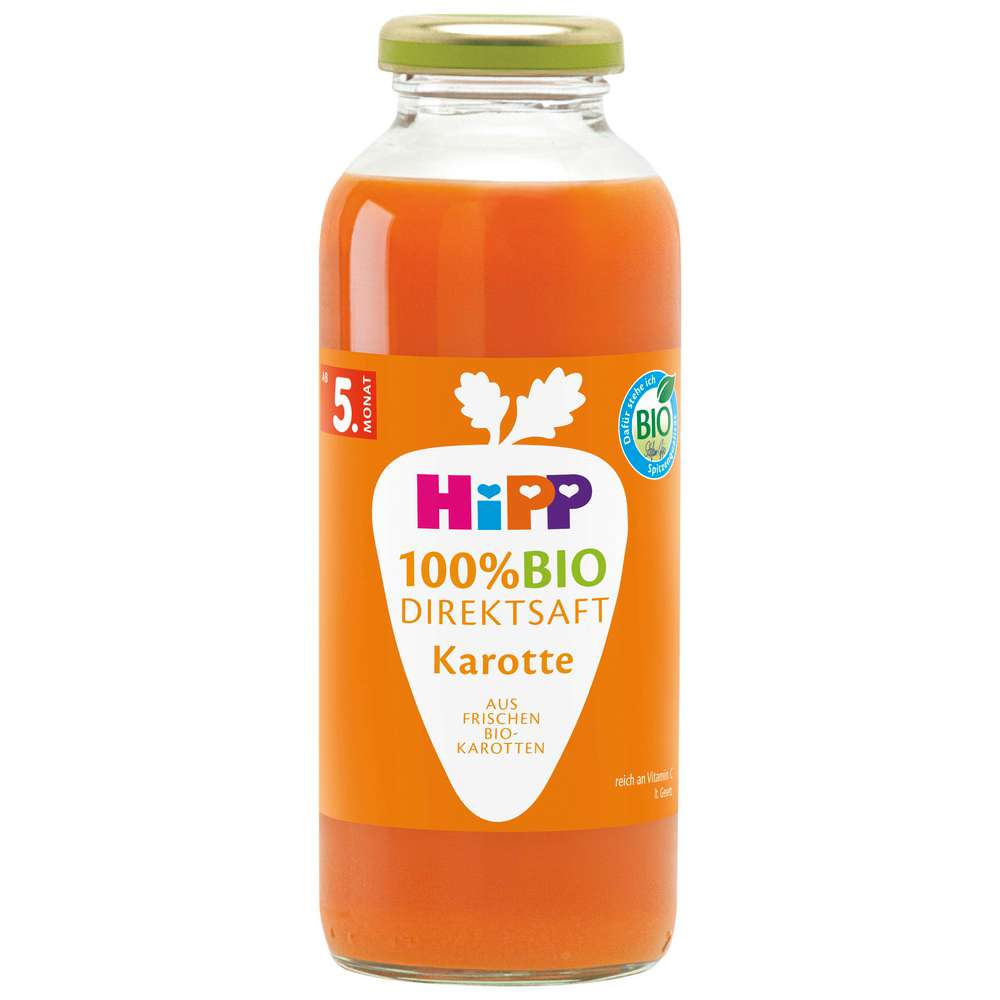 Produktabbildung Hipp Bio Baby Direktsaft, Karotte