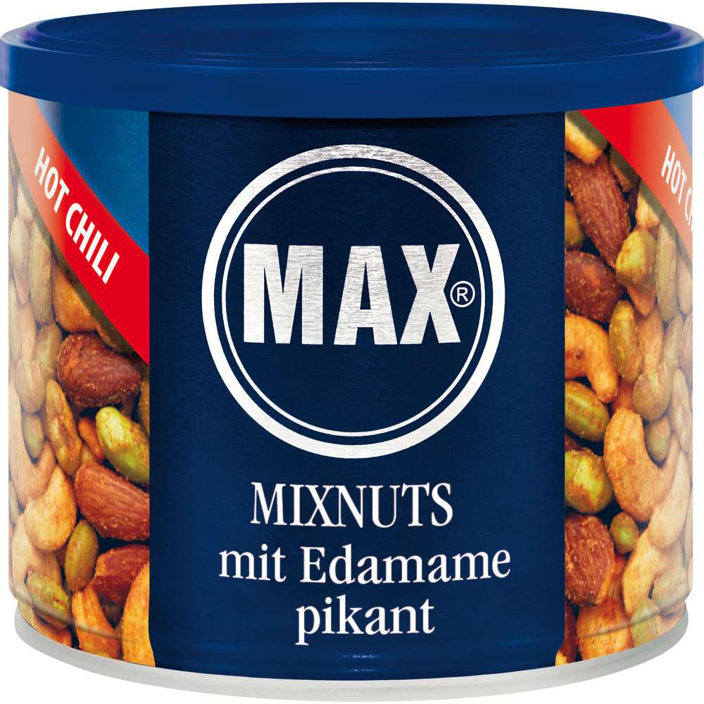 Produktabbildung MAX MixNuts mit Edamame, pikant